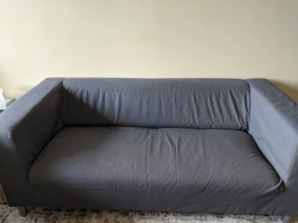 IKEA 2-Seat Sofa - Grey - photo 4