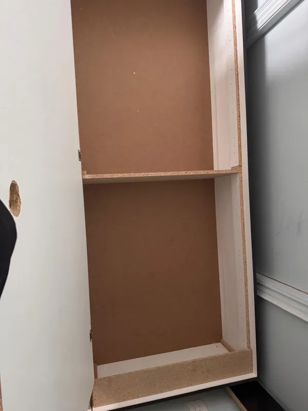 Dark Brown Queen Size Bed Frame with Headboard