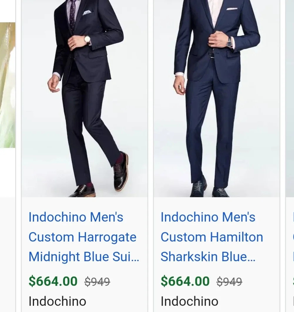 2 custom made suits size 44 regular image indicator(5)