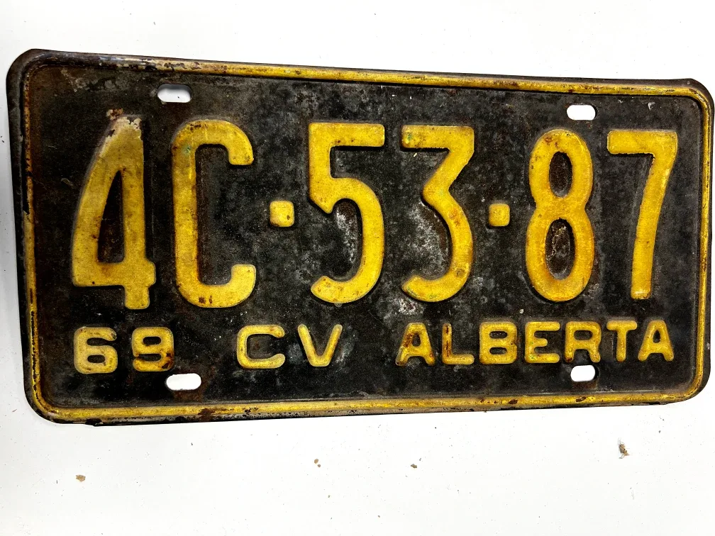 25 Vintage Authentic License Plate Collection (1931–1978) image indicator(9)