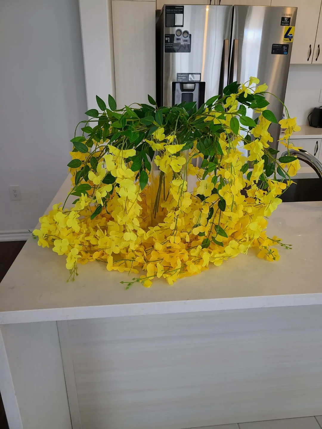 Artificial Flower Arrangements with vase image indicator(3)