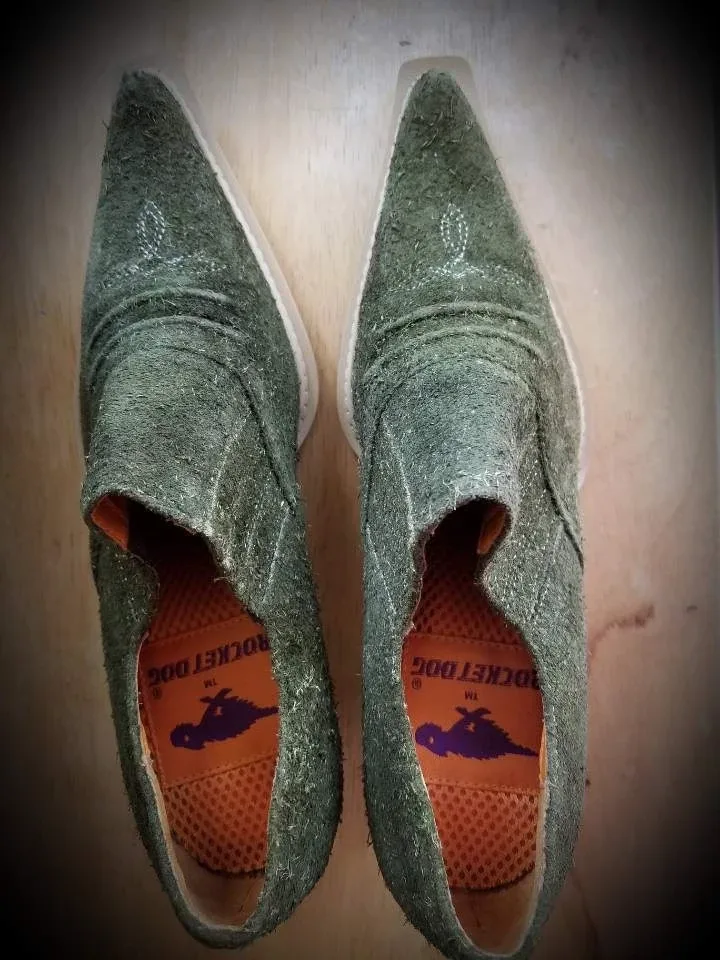 NWOT Rocket Dog Women's Brown Suede Heels image indicator(2)