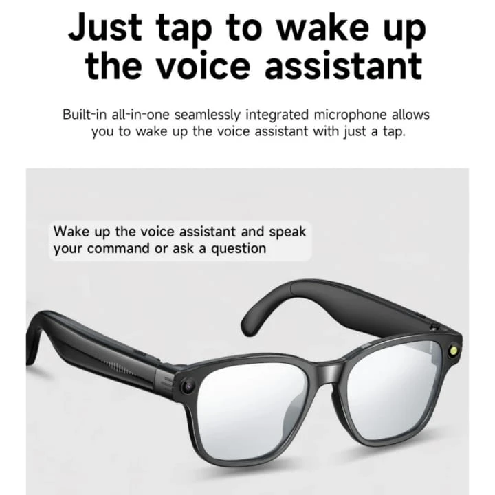 Smart AI glasses 8mp camera - photo 2