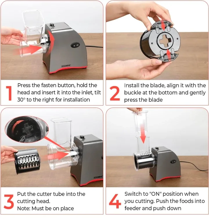 Electric Cheese Grater image indicator(6)