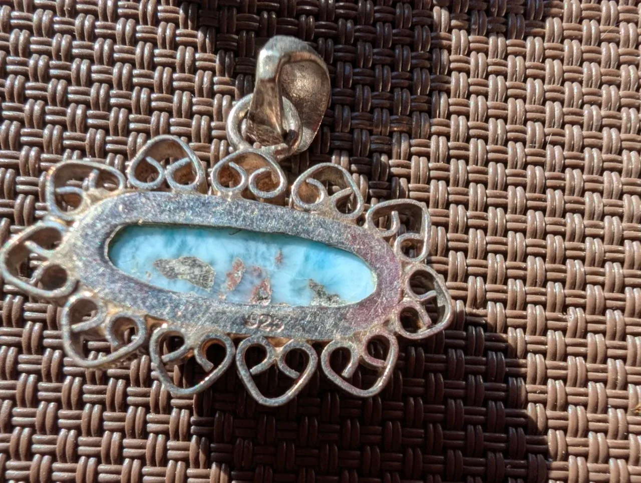 Larimar Sterling Silver Pendants image indicator(3)