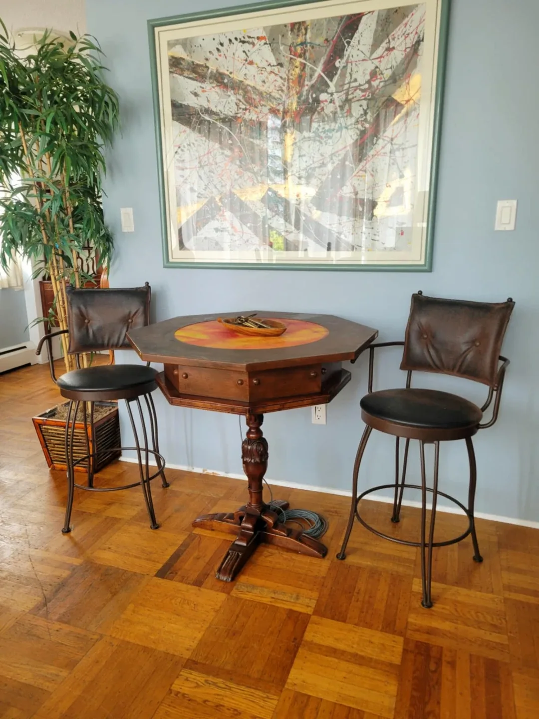 Vintage Octagon Game / Bar Table thumbnail