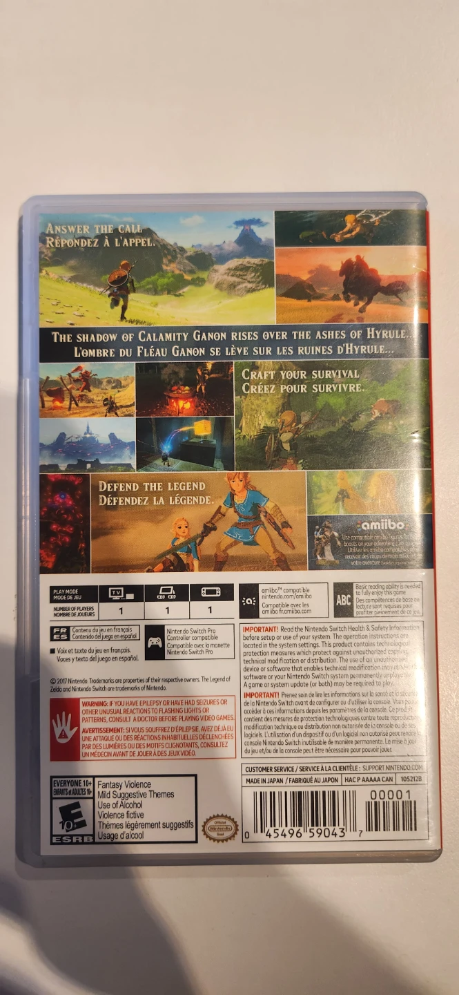 The Legend of Zelda: Breath of the Wild - Nintendo Switch - photo 3
