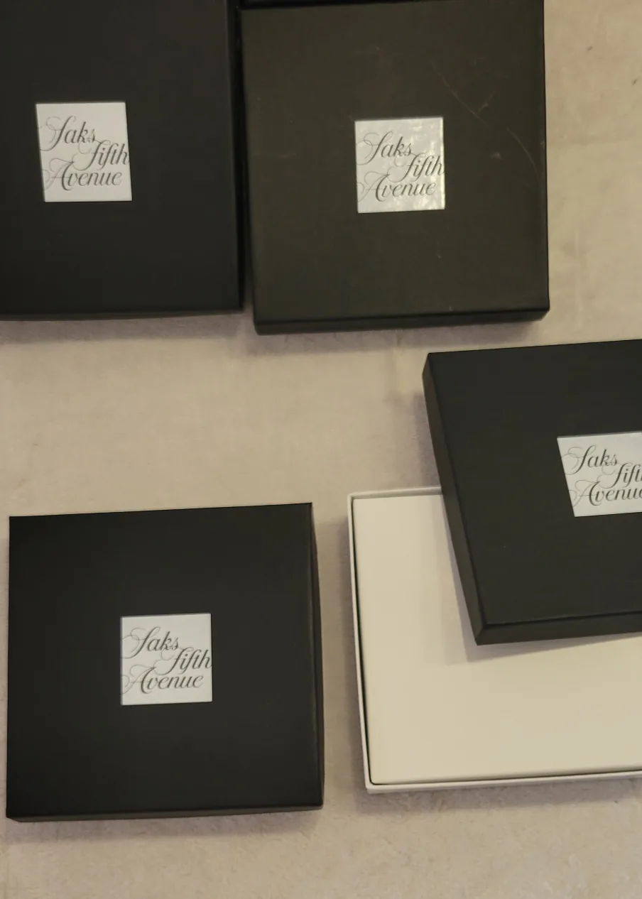 Saks Fifth Avenue Empty Gift Box image indicator(3)
