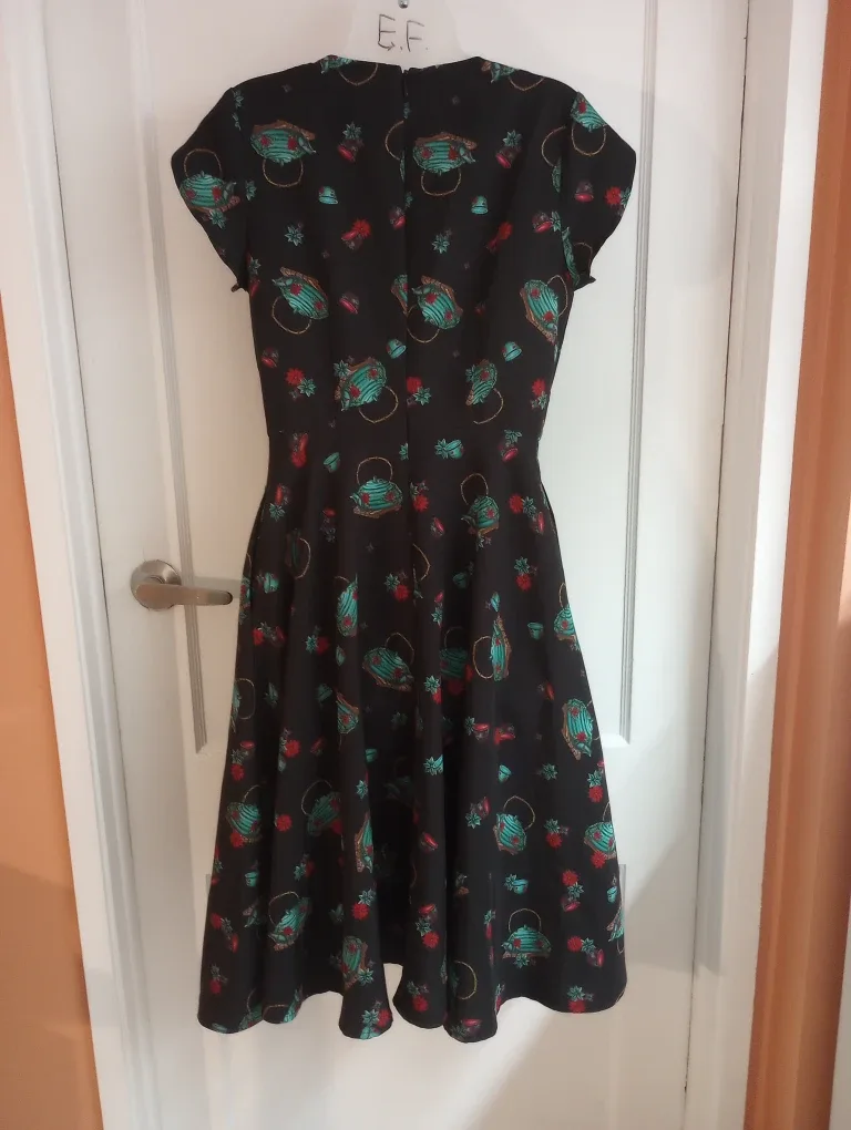 NWOT Voodoo Vixen Pin-Up Rockabilly Dress image indicator(4)