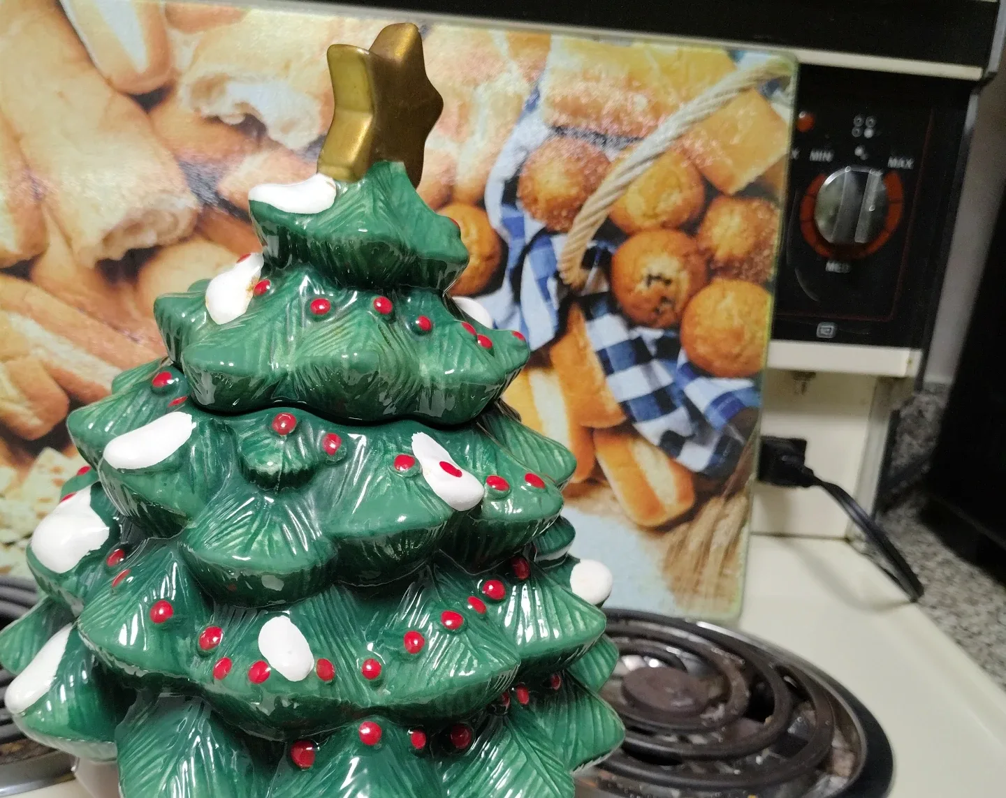 Christmas Tree Cookie Jar