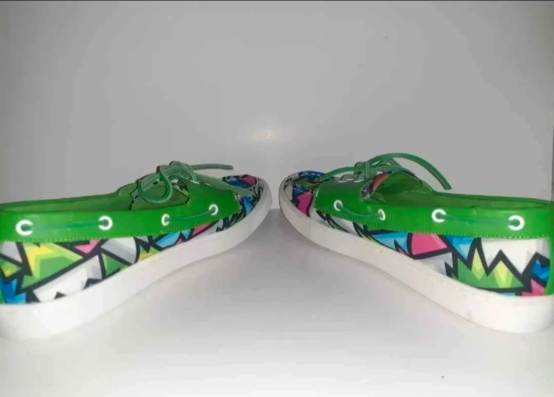 Loudmouth Sailor Boat Shoes, Size 10M image indicator(4)