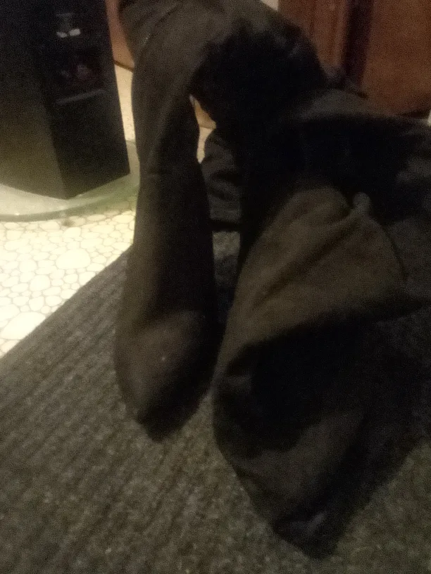 Ardenes Black Heeled Boots image indicator(2)