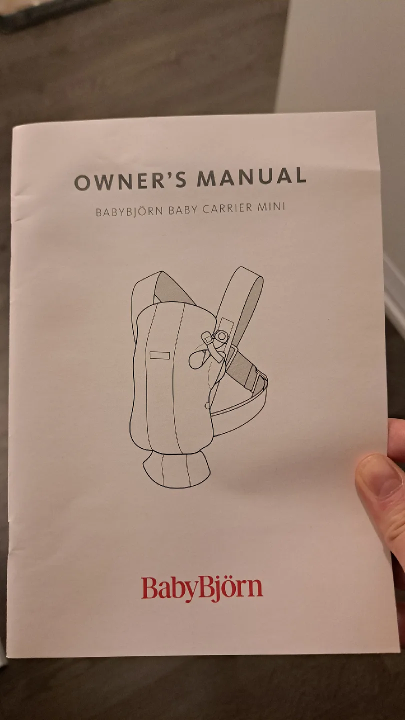 BabyBjörn Baby Carrier Mini - Dusty Pink image indicator(4)