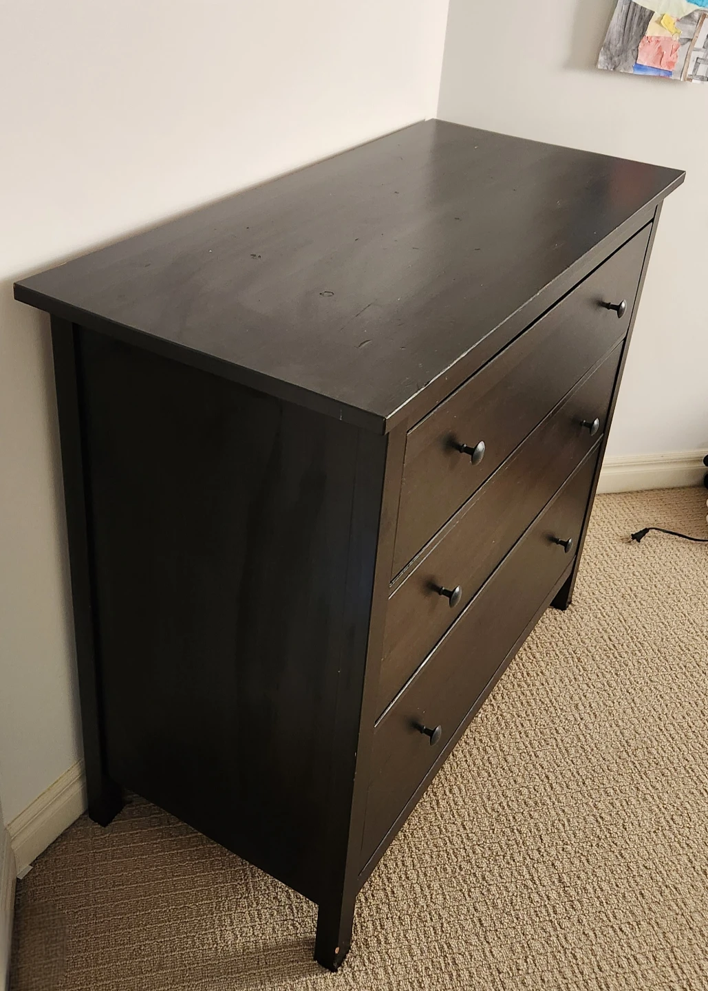 IKEA 3-Drawer Dresser - photo 2