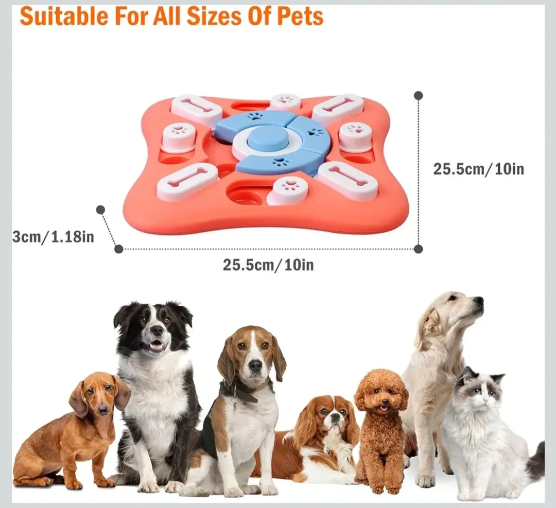 knitly Dog Puzzle Toys for IQ Training & Mental Enrichment,... image indicator(6)