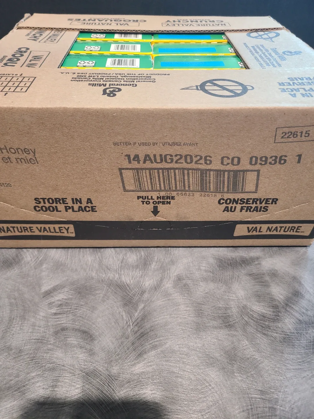 12 boxes of Nature Valley Crunchy Oats 'n Honey Granola Bars image indicator(2)