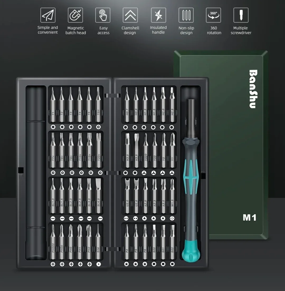 49 in 1 Small Precision Professional Mini Screwdriver Tool Kit image indicator(3)