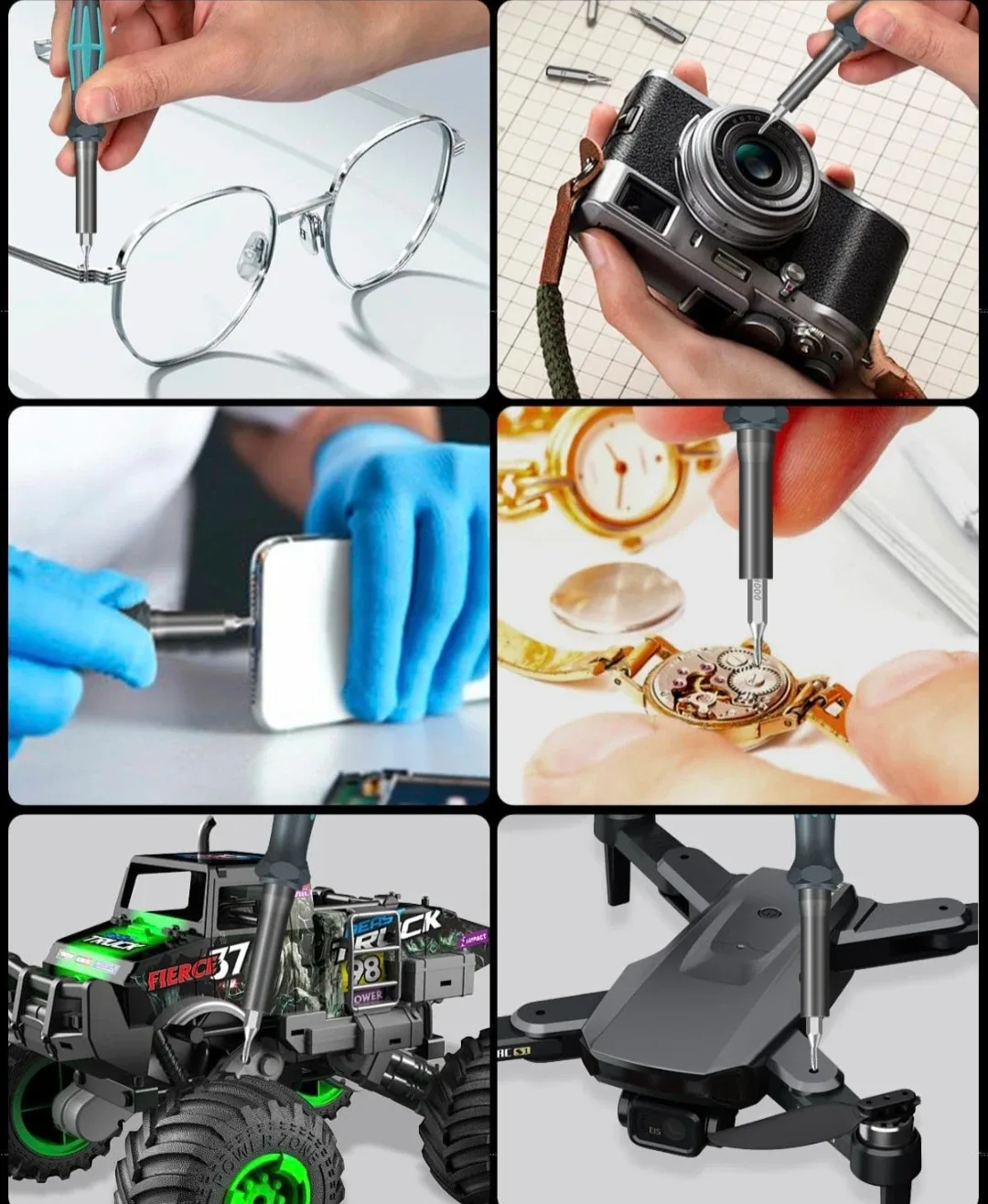 49 in 1 Small Precision Professional Mini Screwdriver Tool Kit image indicator(8)