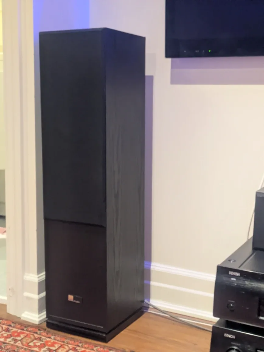 Full entertainment set up. Tv/amp/BluRay player/speakers image indicator(3)