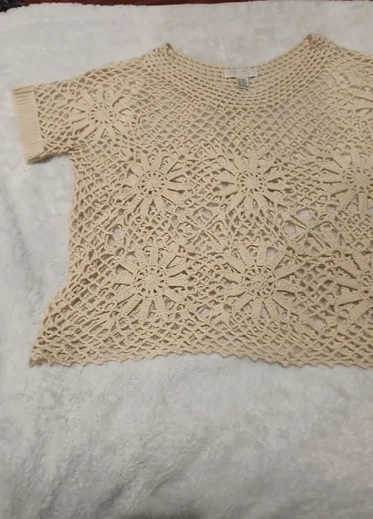 Forever 21+ Crochet Top - Size XL image indicator(3)