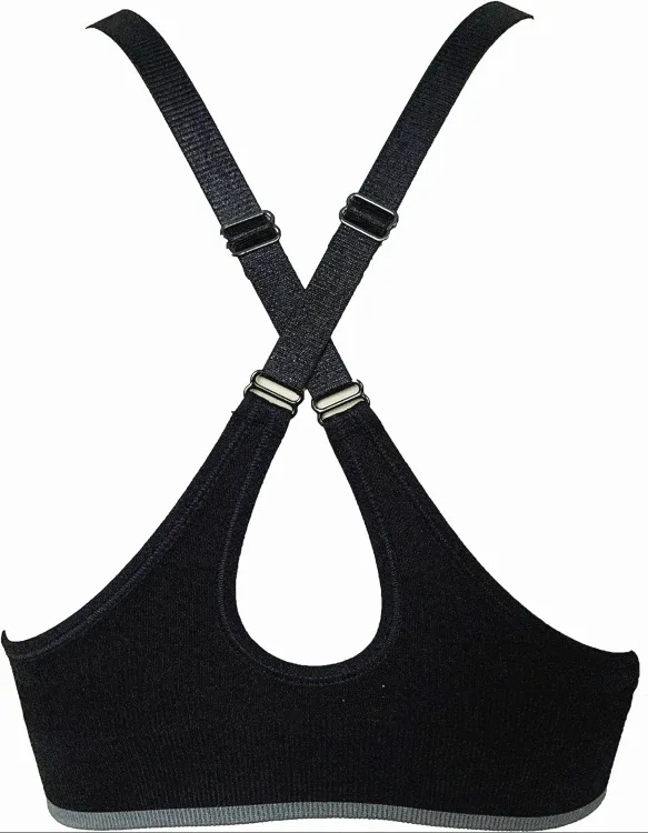 Puma Black Sports Bra - medium image indicator(2)