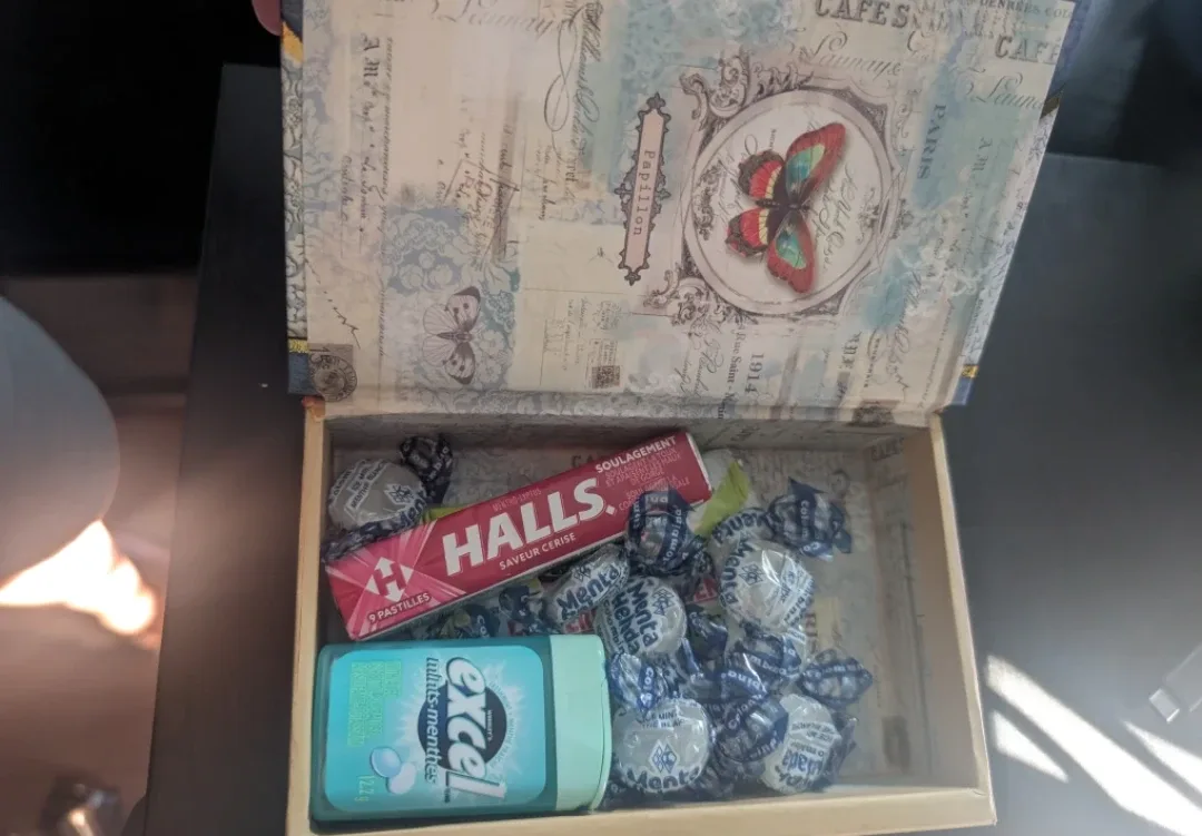 Decorative Butterfly Storage Box image indicator(3)