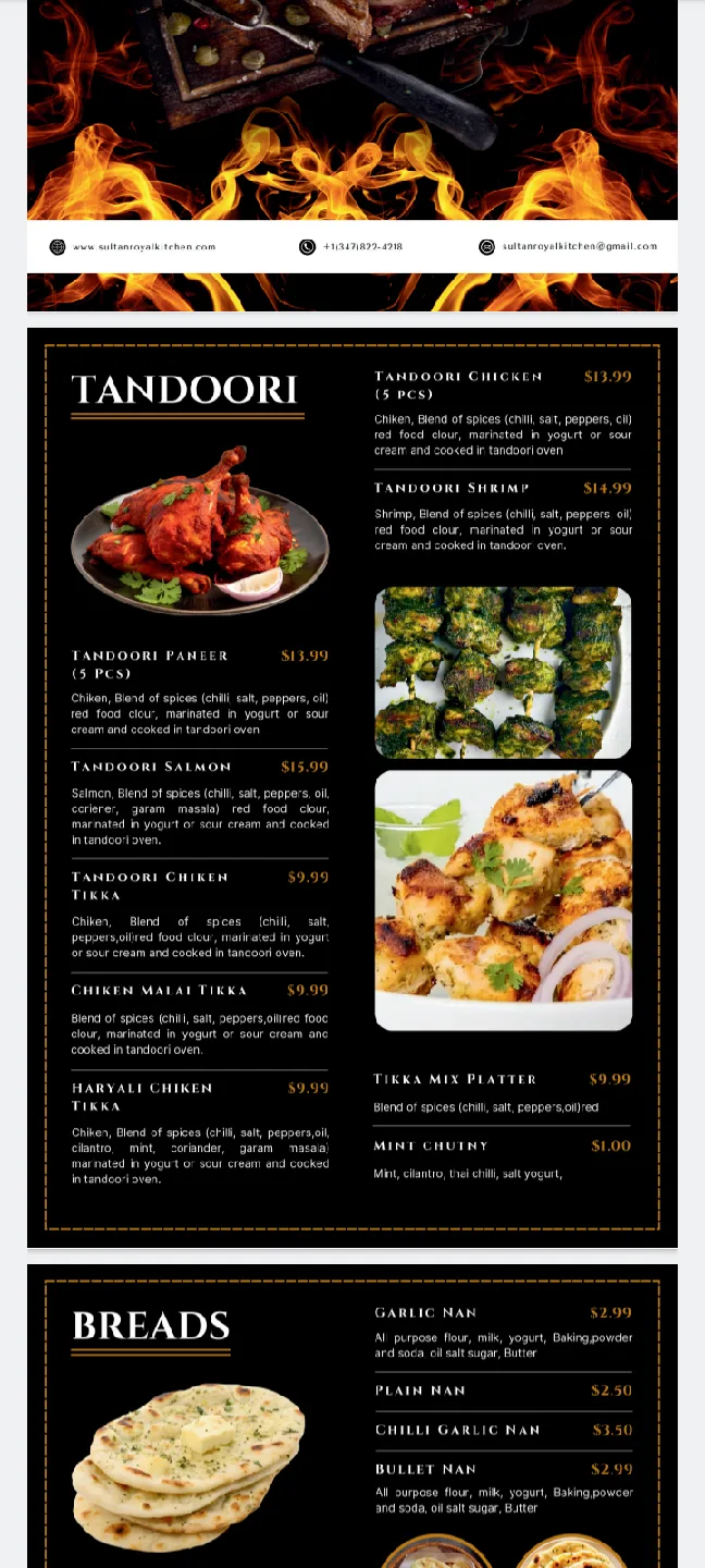 Sultan Royal Kitchen Food Items image indicator(8)