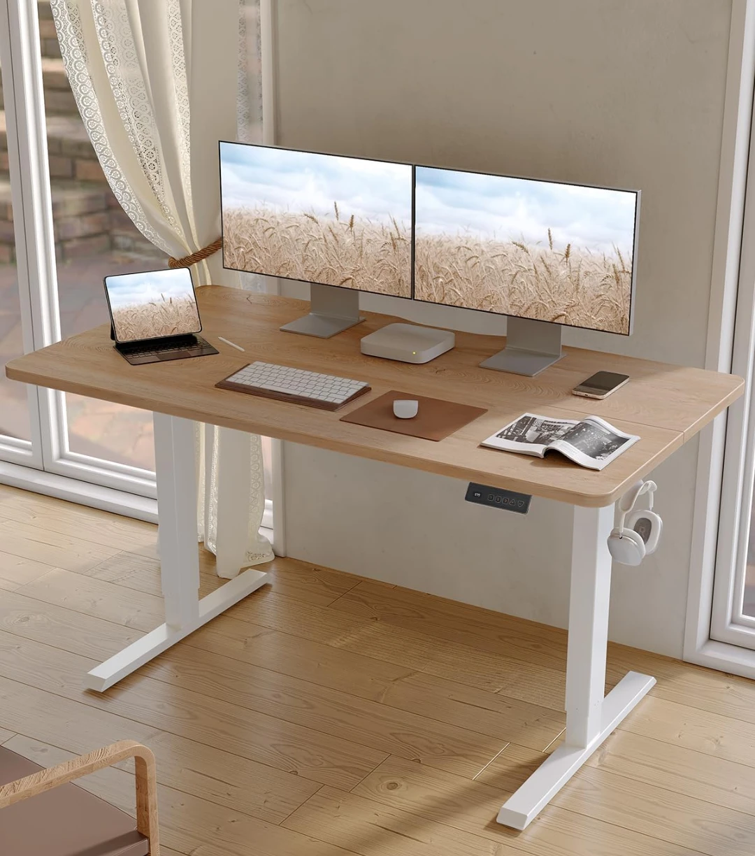Adjustable Height Standing Desk 47"