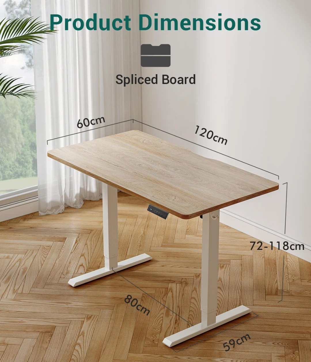 Adjustable Height Standing Desk 47" - photo 2