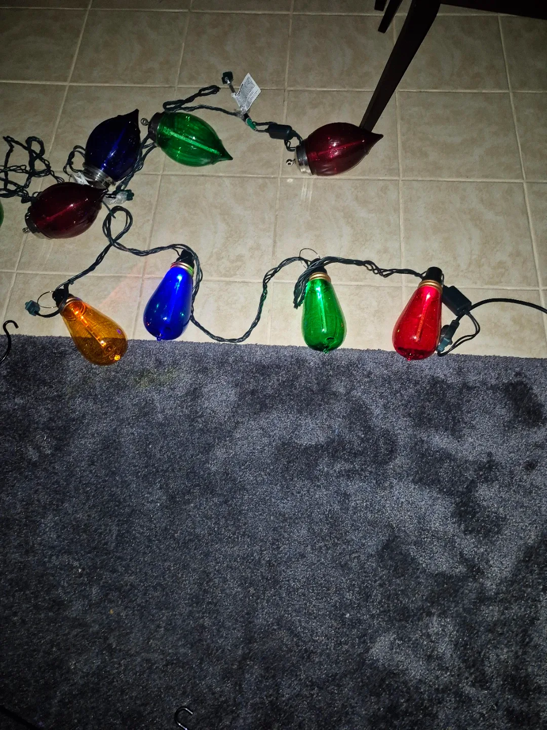 Vintage String of Christmas Lights image indicator(10)