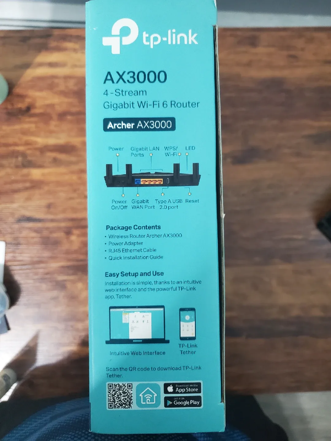 TP-Link AX3000 Archer AX3000 Router - Like New! image indicator(4)