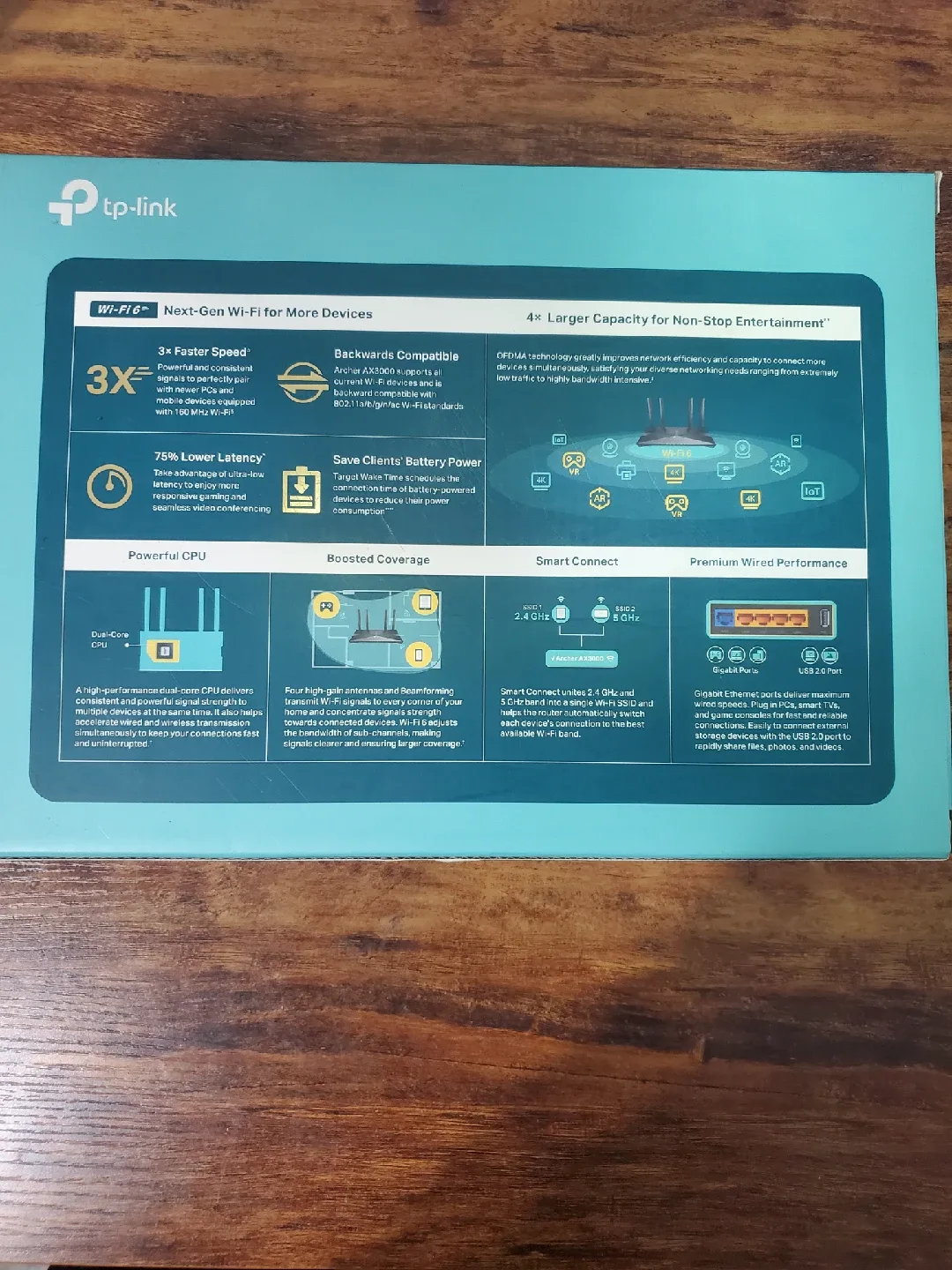 TP-Link AX3000 Archer AX3000 Router - Like New! image indicator(5)