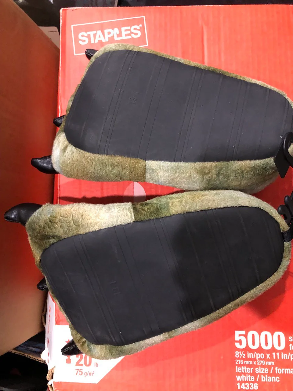 Dinosaur Claw Slippers kids Size 12/1 image indicator(3)