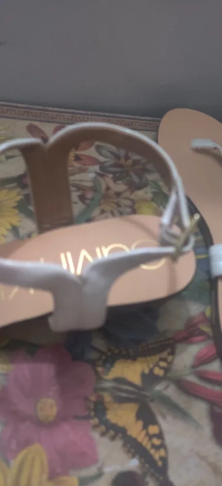 Calvin Klein White Sandals - Size 7 image indicator(6)