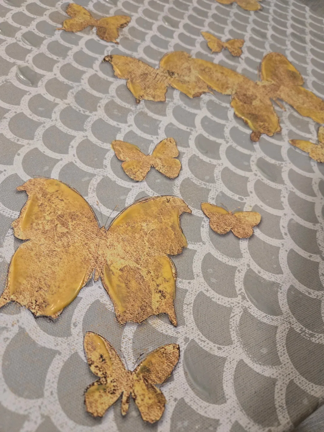 NEW! Butterfly Art Canvas Wall Picture image indicator(2)