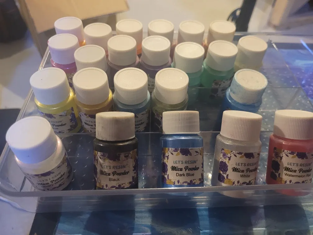 Let's Resin Mica Powder Set