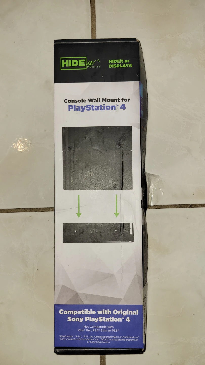 HIDEit Mounts Console Wall Mount for PlayStation 4 -NEW
