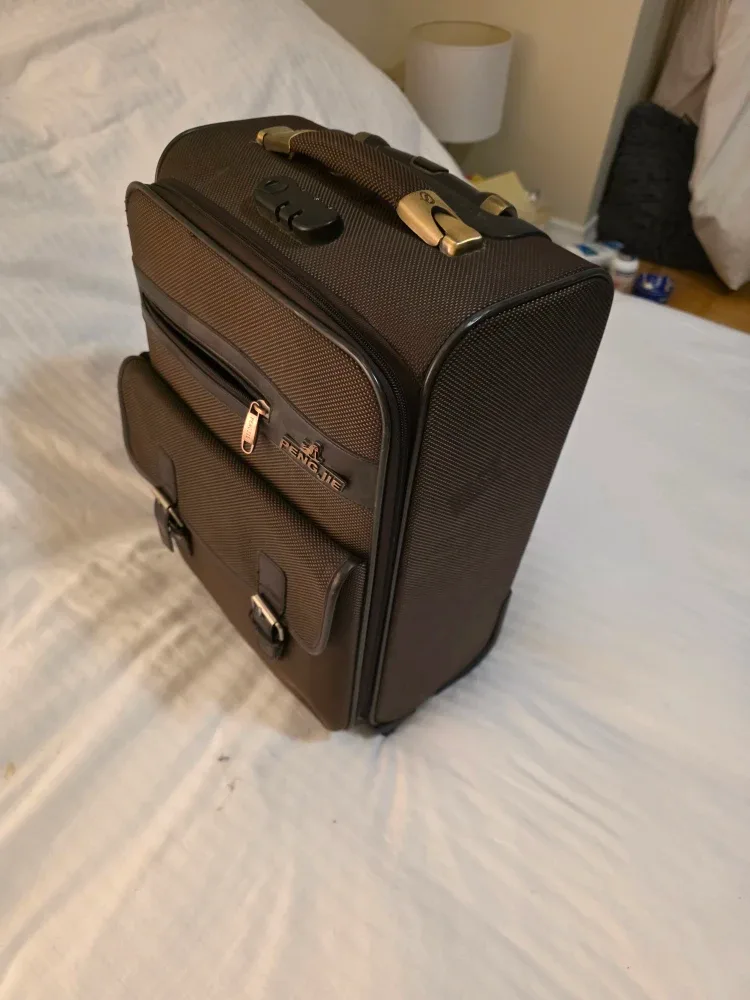 Pengjie Brown Carry-On Luggage thumbnail