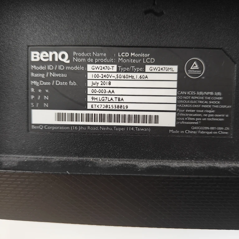BenQ GW2470-T 24-inch LCD Monitor - photo 2
