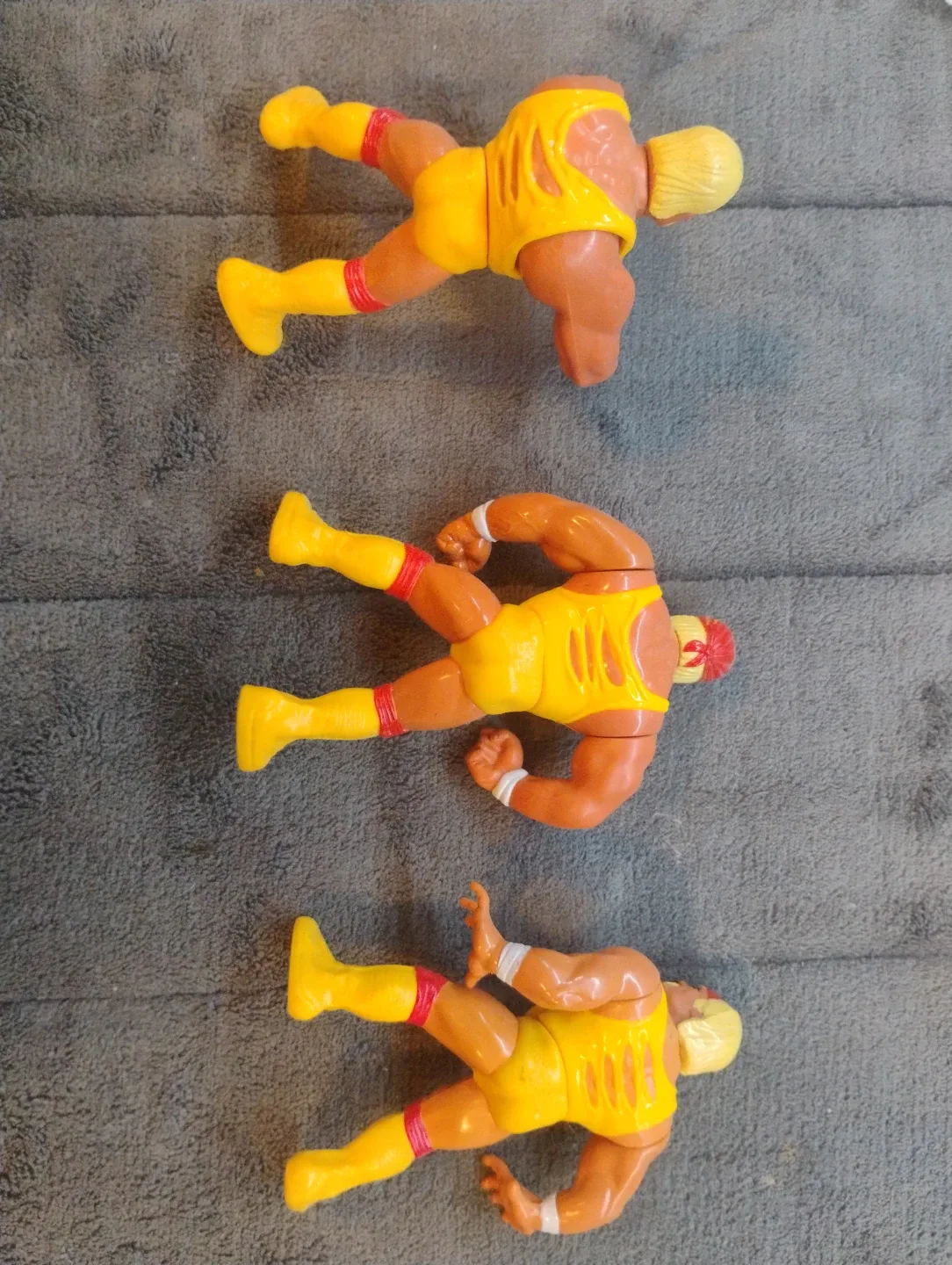 Hasbro Hulk Hogan Wrestling Figures - Lot of 3 image indicator(2)