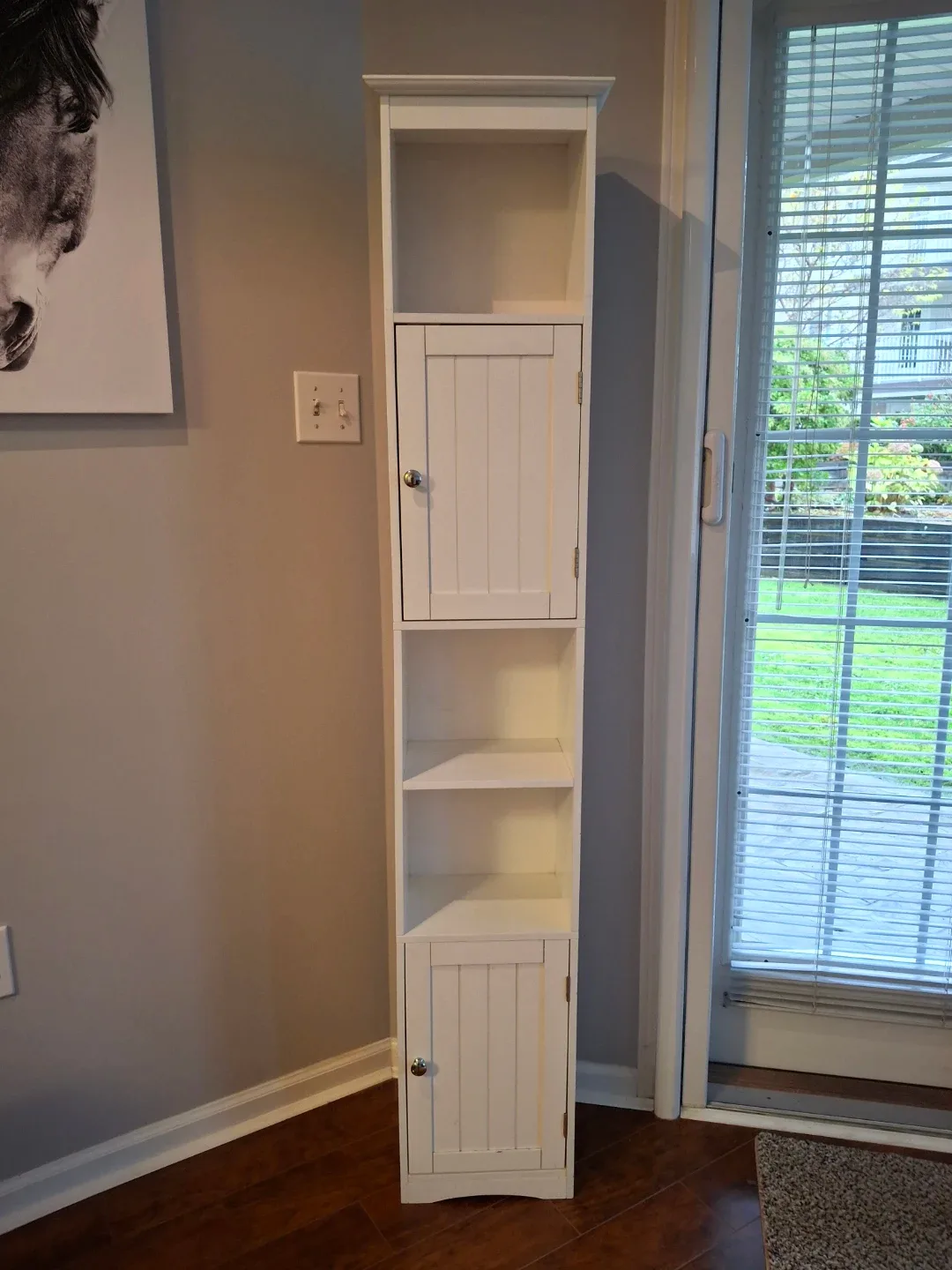 White Bathroom Storage Cabinet