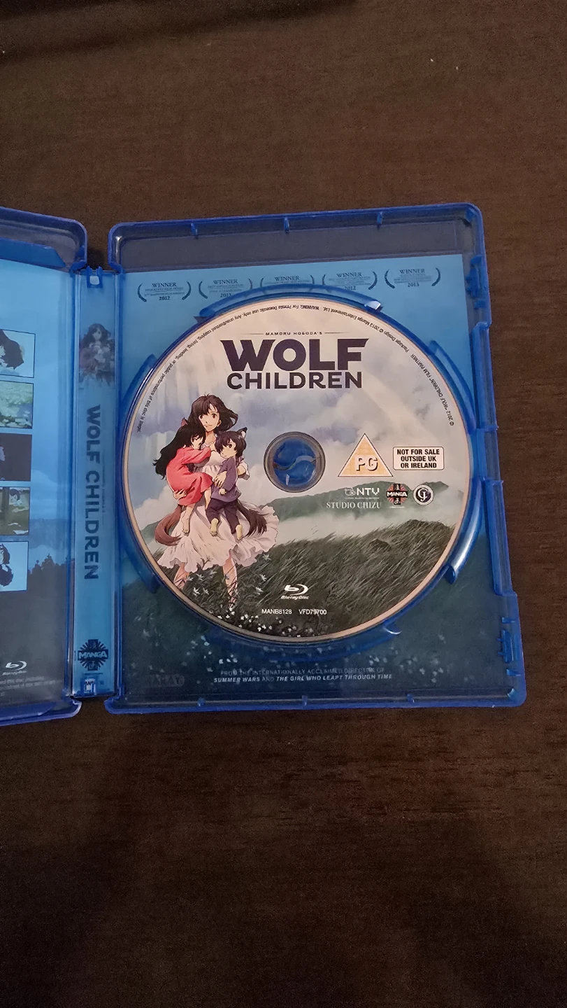 Wolf Children Blu-ray Anime Movie - photo 2