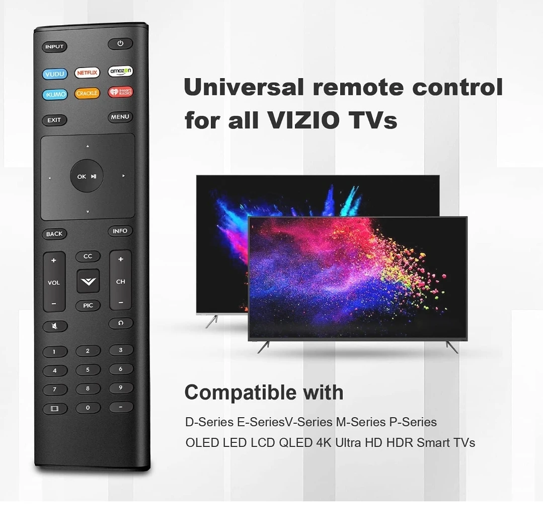 Remote for Vizio Smart TVs -NEW - photo 2