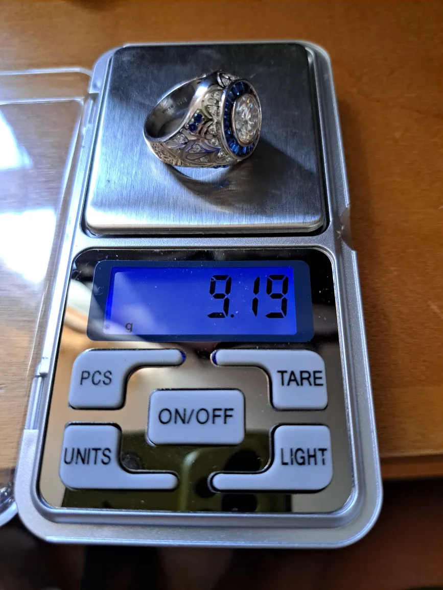 Sterling Silver Ring, 9.19g image indicator(2)