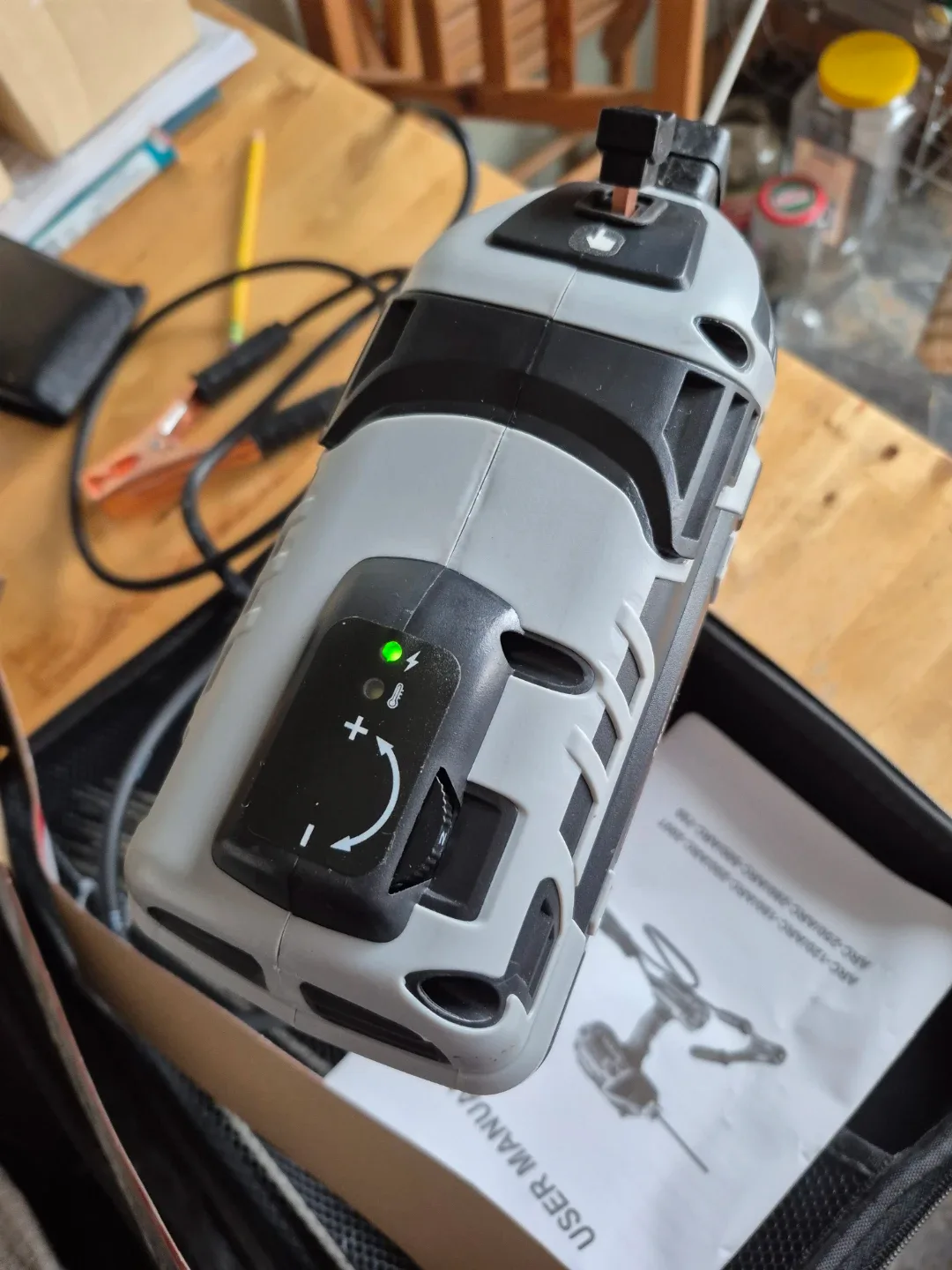 Portable Electric Welding Machine,120A image indicator(6)