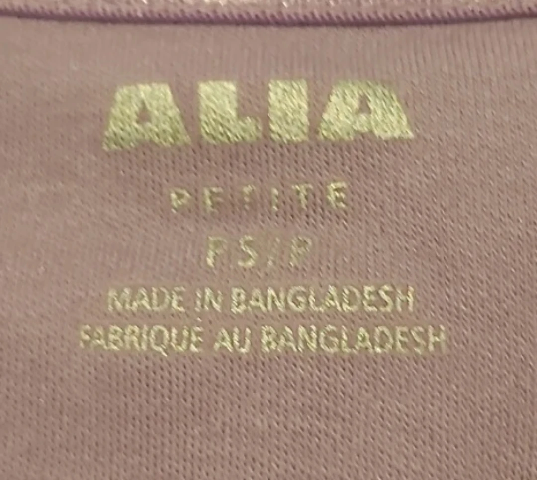 ALIA Petite Lavender Embellished Top - Size S - photo 2