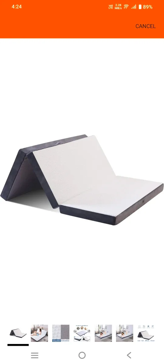Folding Mattress - Portable Tri-fold Mattress