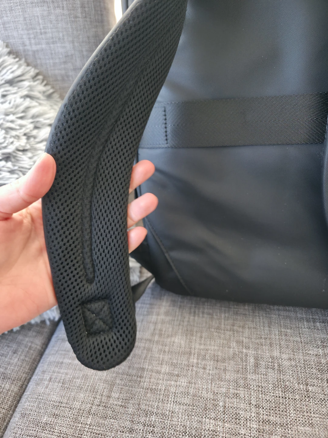 GoldenTec Oslo Laptop Backpack up to 15.6" - Black - photo 5