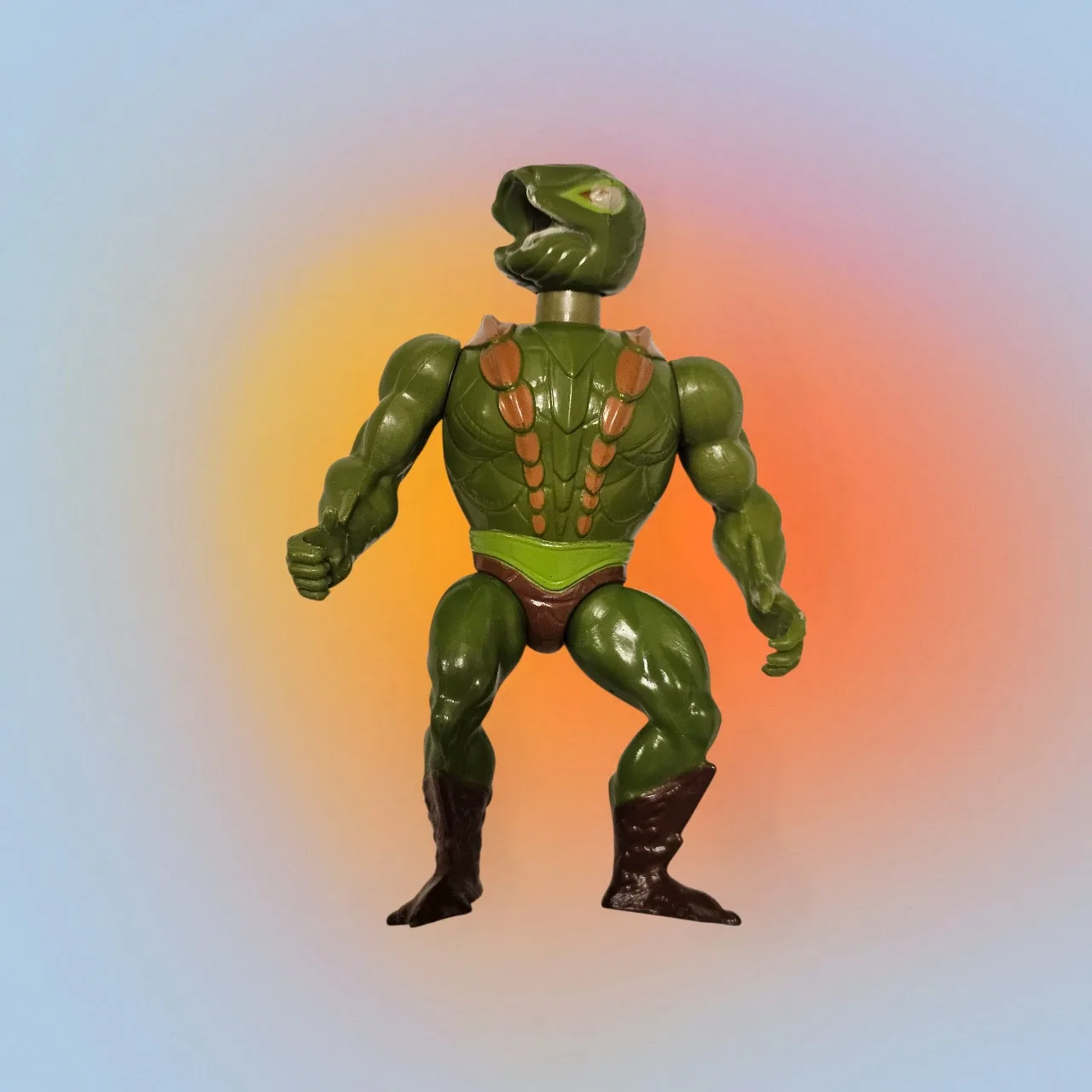 Vintage MOTU Snake Man-At-Arms Action Figure