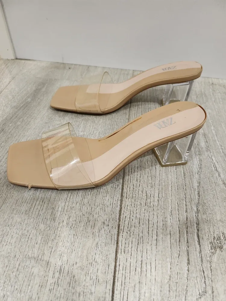 Zara Clear Heel Sandals image indicator(2)